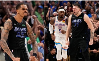 Pergalę vienu tašku išplėšę „Mavericks“ – Vakarų konferencijos finale